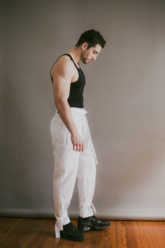 Pantalón Samurai (blanco)