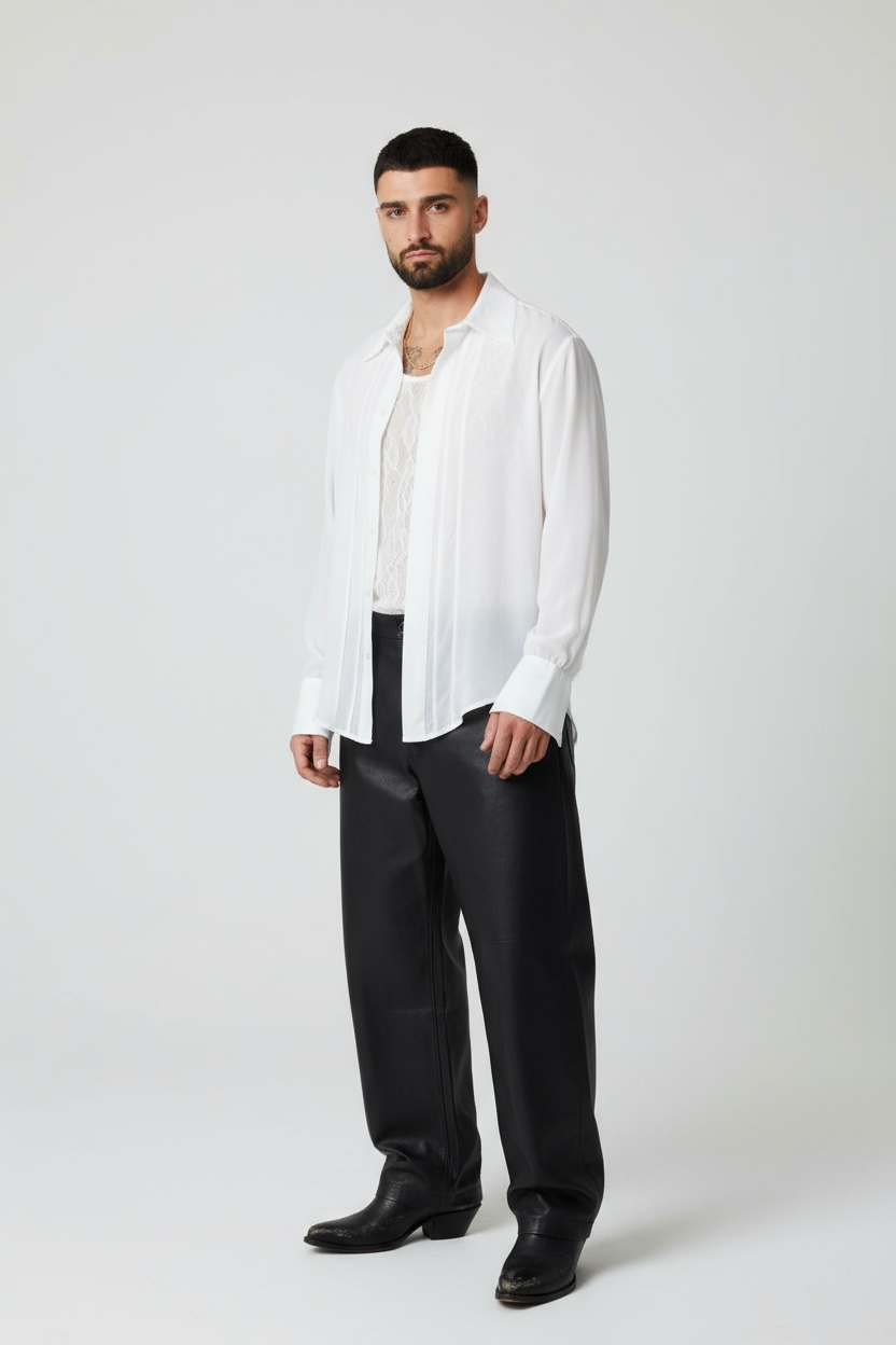 Camisa Yves (Gasa Hueso)