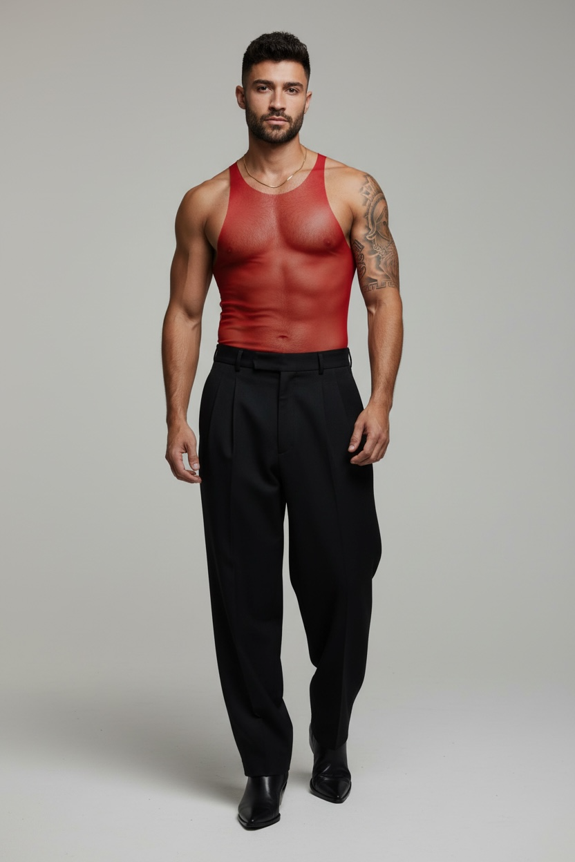 Tanktop Minimal (Rojo)