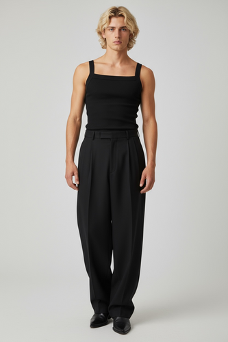 Tank Top Slim (Negro)