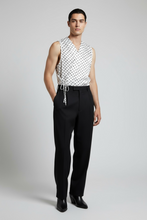 Cargar imagen en el visor de la galería, Camisa Líbano sin mangas (Lunares)