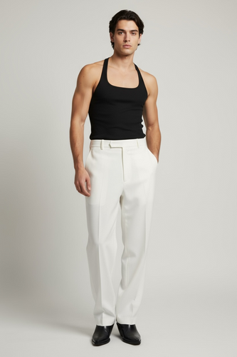 Deep Tank Top (Negro)