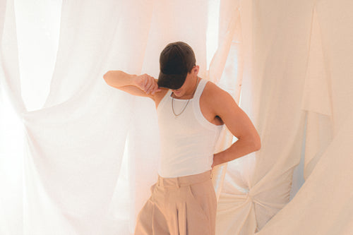 Wolf Tank Top (white)