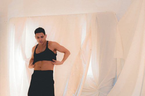 Deep Tank Top (Black)