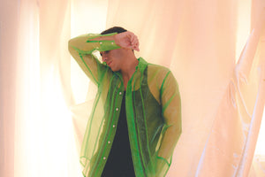 Camisa Yves ML (Chiffón Lima)