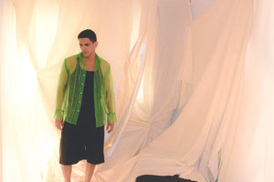 Camisa Yves ML (Chiffón Lima)