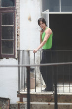 Load image into Gallery viewer, Tank Top Lobo (Verde XCX)