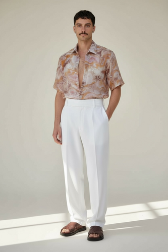 Camisa Harris (Mármol Rosa)