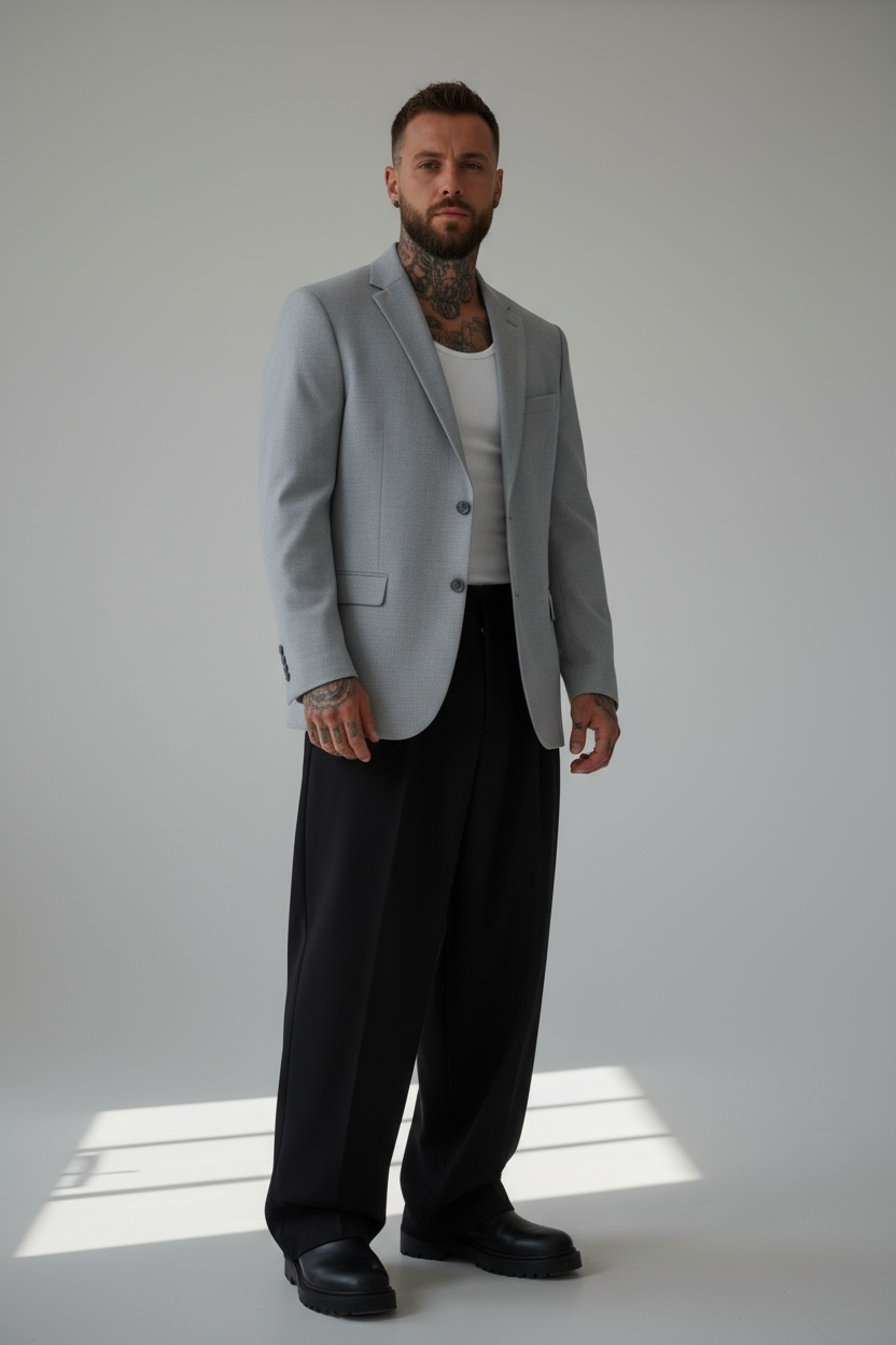 Saco Essential (Gris Perla)