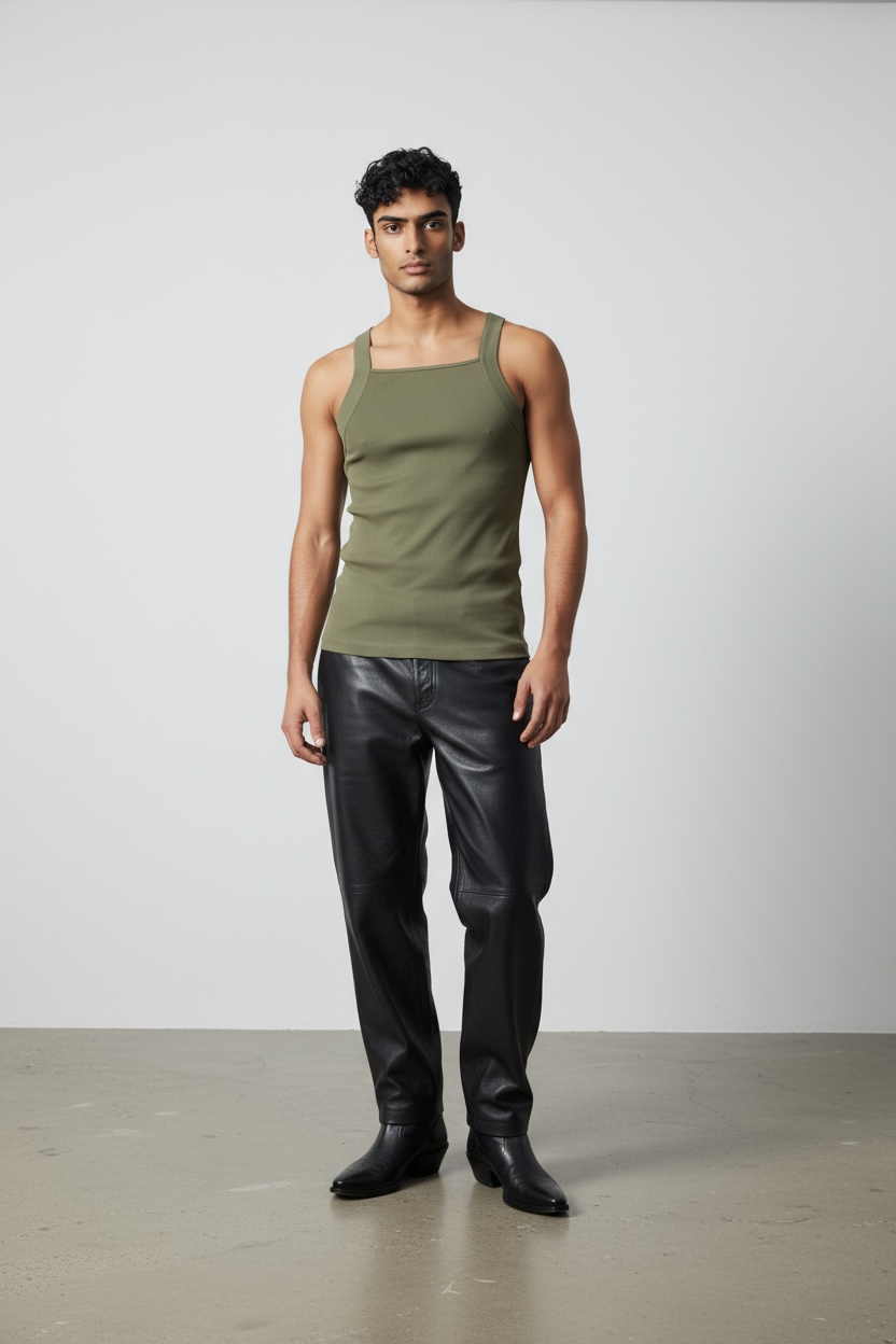 Tanktop Lobo (Olivo)