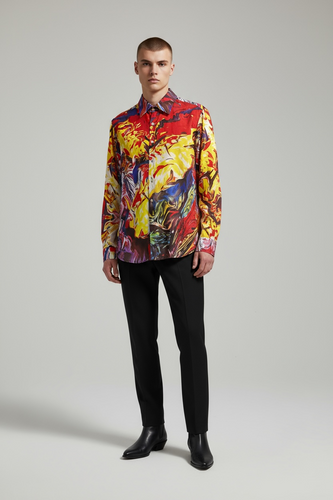 Camisa Siqueiros (Fuego)