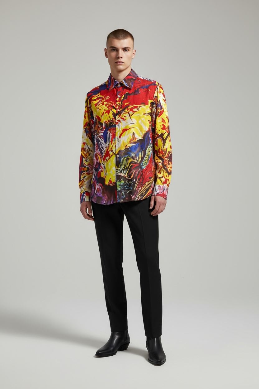 Camisa Siqueiros (Fuego)