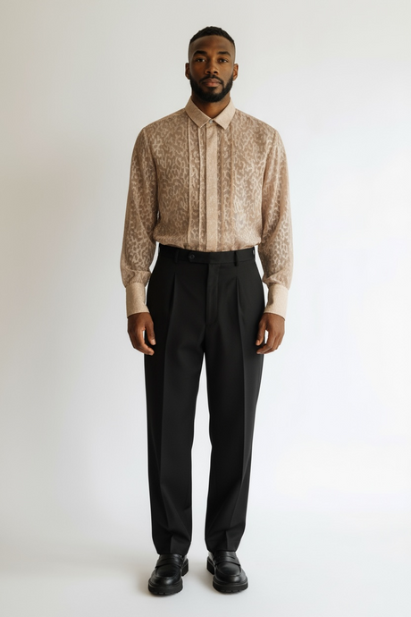 Camisa Yves (Pantera Nude)