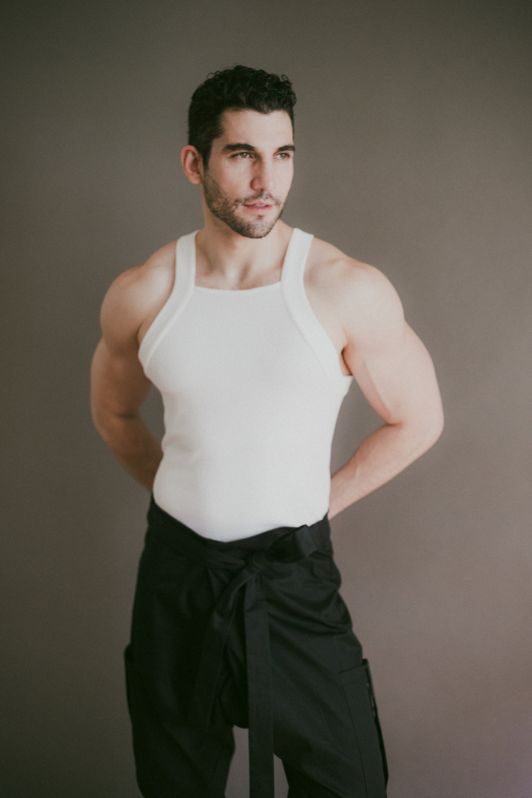 Tanktop Lobo (hueso)