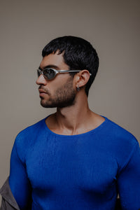 Camiseta Veil (Azul Electrico)