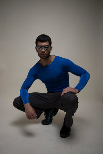 Camiseta Veil (Azul Electrico)