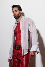Cargar imagen en el visor de la galería, Camisa Yves Gasa (perla)