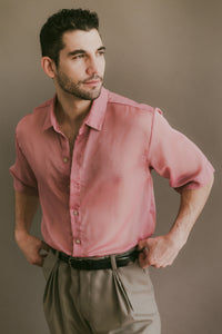 Camisa Harris (chiffon rosa tierra)